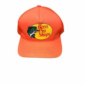 Bass Pro Shops Orange Trucker Hat